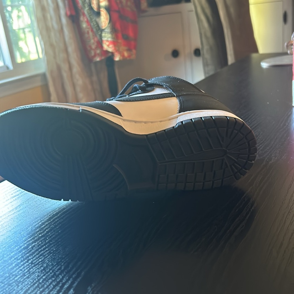 Women’s Nike Dunk High Retro Panda Black White Size 7.5 Basketball Shoe - Picture 5 of 14